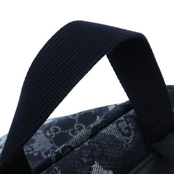 Gucci GG Denim Backpack Navy Blue main image 9